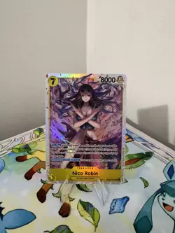 One Piece Heroine’s Edition Extra Booster Nico Robin EB03-055 SR English NM Holo - Image 1