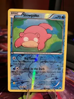 Slowpoke 23/108 Dark Explorers Reverse Holo Pokemon Card - Image 1