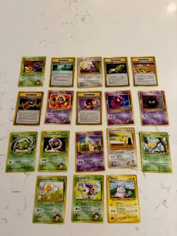 Lot of 18 Pokemon Japanese Pocket Monsters Cards- Near Mint/ Light Play LOT #1 - Image 1