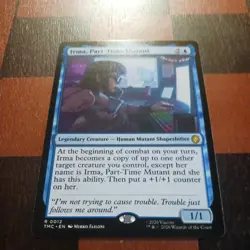 Mtg Irma, Part-Time Mutant NM/M Teenage Mutant Ninja Turtles Legendary Card - Image 2