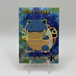 Derpy Bubble Blastoise K Box Hit! Eif Origin 4.0 Non-TCG Pokemon Card READ DESC. - Image 1