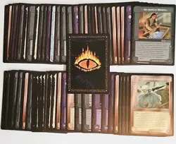 MECCG MIDDLE EARTH CCG DARK MINIONS UNCOMMON SET 60 CARDS LOTR (LP) - Image 2