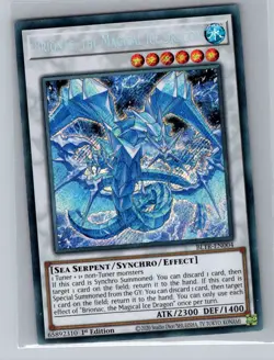 Brionac, the Magical Ice Dragon BLTR-EN004 - Yu Gi Oh Card - NM - Image 1
