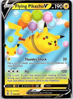 Flying Pikachu V 006/025 Celebrations - Pokemon Card - NM - Image 1