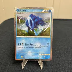 Suicune HGSS21 Holo Black Star Promo Pokemon Card - Image 2