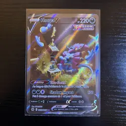 Hoopa V GG53 Crown Zenith Galarian Gallery Full Art Card Pokemon TCG - Image 1