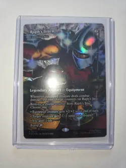 Raph's Jitte - Umezawa's Jitte (Borderless) Teenage Mutant Ninja Turtles MTG - Image 2