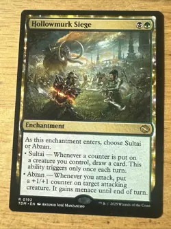 HOLLOWMURK SIEGE x1 mtg NM-M Tarkir Dragonstorm 1 Rare - Image 1