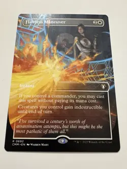 Flawless Maneuver (Borderless) Commander Masters Regular - Image 1