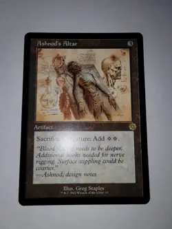 Ashnod's Altar (Schematic) The Brothers' War: Retro Frame Artifacts Regular - Image 1