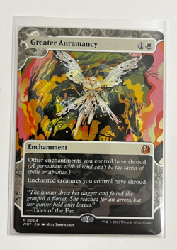 MTG – Wilds of Elraine – Enchanted Tales – Greater Auramancy – Mythic 0004 - Image 1