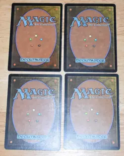 MTG 4 Artifact Static Orb, Staff of Domination, Myr Matrix & Deathrender - Image 2