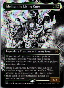 Foil Melira, the Living Cure (Borderless) R Phyrexia: All Will Be One 333 MP - Image 1