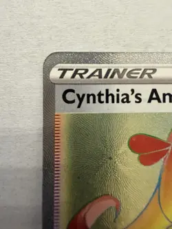 Pokemon Cynthia's Ambition Secret Rare Full Art Holo 178/172 Brilliant Stars - Image 3