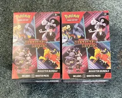 pokemon scarlet and violet destined rivals Booster Bundles (2 Bundle Lot) Sealed - Image 1