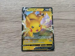 Carte Pokemon Pikachu V 043/185 Voltage Eclatant Epee & Bouclier Francais - Image 1