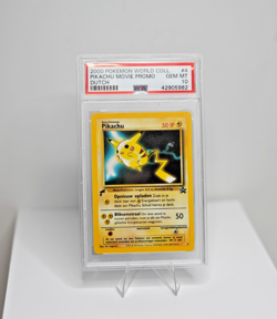 2000 Pokemon World Collection Pikachu Movie *DUTCH* Promo #4 PSA-10 Gem Mint! - Image 1