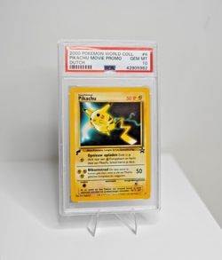 2000 Pokemon World Collection Pikachu Movie *DUTCH* Promo #4 PSA-10 Gem Mint! - Image 3