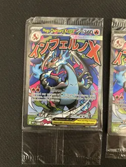Mega Charizard X EX Oricorio Pokemon TCG 3 Sealed Promo Packs English MEP 023 - Image 4