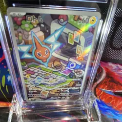 Pokemon Rotom 074/063 Japanese Card Heat Wave Arena 2025 CGC 10 Art Rare Holo - Image 2