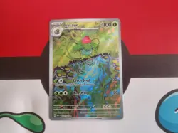 Pokemon Ivysaur Illustration Rare Holo 167/165 Scarlet & Violet 151 Near Mint - Image 1