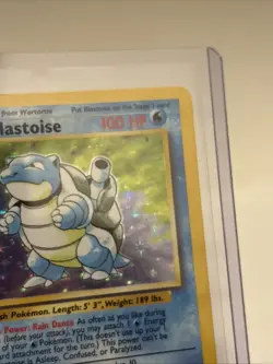 1999 Pokemon Base Set Holo Blastoise #002/102 - Image 3