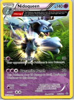 Pokemon TCG Nidoqueen 69/160 Primal Clash NM - Image 1