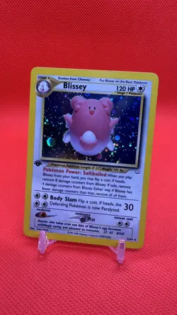 Pokemon 1st Edition Blissey Holo Neo Revelation 2/64 - Image 1