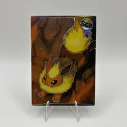 Flareon PM-SCR No. 008 Eif Origin 3.0 Non-TCG Pokemon - Image 1