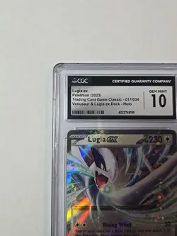 Lugia ex 017/034 Holo Rated Gem Mint 10 CGC Pokemon TCG Venusaur & Lugia - Image 3