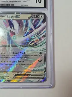 Lugia ex 017/034 Holo Rated Gem Mint 10 CGC Pokemon TCG Venusaur & Lugia - Image 5