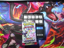 HEAVY! GOD PACKUUU 21.95g Prismatic Evolutions Pokemon TCG Booster (SEALED) - Image 1