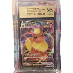 🇨🇦2024 Pokemon CHN. Flareon VMAX 021/132 RRR PCG 9.5 (SAME AS PSA 9) - Image 1