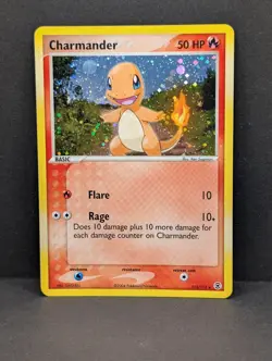 Charmander 113/112 Firered Leafgreen Holo Secret Rare Pokemon TCG Charizard LP+ - Image 1
