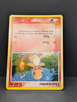 Charmander 113/112 Firered Leafgreen Holo Secret Rare Pokemon TCG Charizard LP+ - Image 4