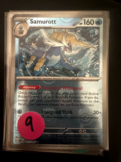 Pokemon Samurott (Master Ball Pattern) 023/086 Sv: White Flare Holo - Image 1
