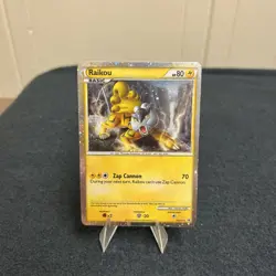 Raikou Pokemon Black Star Promo HGSS19 HOLO - Image 1