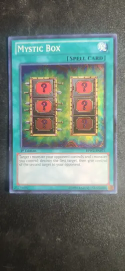 1st Edition Mystic Box BPW2-EN073 Yugioh - Image 1