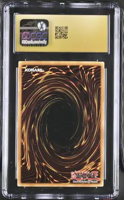 CGC Pristine YUGIOH Time Wizard RP01-EN035 Super Rare NM - Image 2