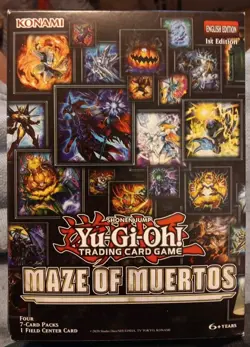 Kanomi Yu-Gi-Oh! Shonen Jump Maze of Muertos Box Read Description TCG Japan Art - Image 1