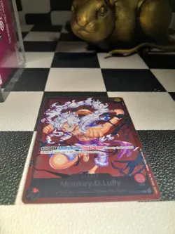 One Piece Monkey.D.Luffy ST21-001 L NM Eng - Image 4