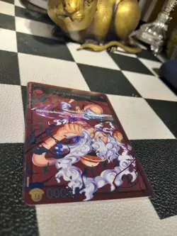 One Piece Monkey.D.Luffy ST21-001 L NM Eng - Image 5