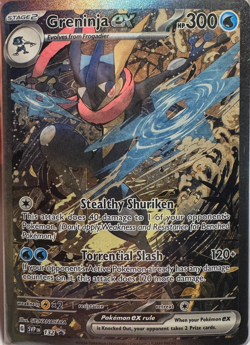 Greninja ex 132 Sv: Scarlet & Violet Promo Cards Holo - Image 1