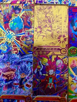 Super Dragon Ball Heroes HR Star 4 & Hero Avatar Card Lot x9 | Bandai JP - Image 5