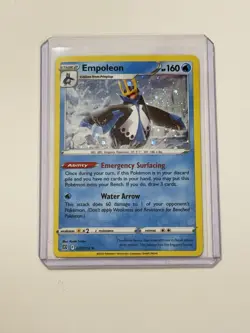 Empoleon 37/172 - Brilliant Stars Cosmos Holo Rare - Pokemon TCG Card - 2022 NM - Image 1