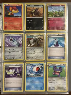 NOTE BOOK OF 255 POKEMON CARDS In Card Sleeves - Image 5