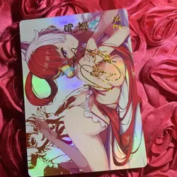 UTA ONE PIECE Goddess ZR Portrait Waifu Anime Holo Girl Card - Image 2