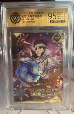 Naruto CCG Playing Anime Trading Game Card "Asura" (NR-MR-014) Grade MINT 9.5 - Image 1