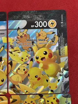 Pikachu V-Union [Set of 4] SWSH: Sword & Shield Promo Cards Holo - Image 3