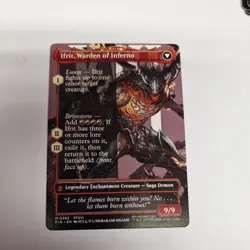 Clive Ifrits Dominant Borderless Final Fantasy Mtg 0385 - Image 3